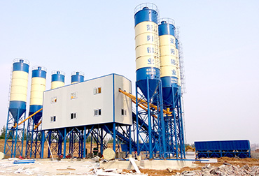 HZS150混凝土攪拌站(圖5) 南陽榮陽鋁業(yè)150混凝土攪拌站